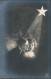 Ansichtskarte  Neujahr/Sylvester Fotokunst Stern Schein Liebespaar 1915 - New Year