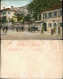 Gibraltar Strassen Partie Bücherei, Pferde Kutschen, Library 1910 - Gibraltar