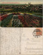 Ansichtskarte Quedlinburg Blumenbeete - Stadt 1918 - Sonstige & Ohne Zuordnung