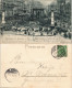 Ansichtskarte Frankfurt Am Main Straßenpartie - Goethefeier - Belebt 1899 - Frankfurt A. Main