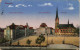 Chemnitz Panorama Stadt-Ansicht Mit Museum Theater Und Petrikirche 1917 - Chemnitz