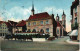 Ansichtskarte Göttingen Rathaus, Hotel - Kutschen 1913 - Göttingen