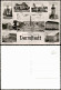 Ansichtskarte Darmstadt Gruss-Aus-Mehrbildkarte Mit Sehenswürdigkeiten 1960 - Darmstadt