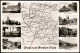 Goslar Umland-Ansichten Gruss-Aus-Mehrbildkarte Mit Landkarte 1960 - Goslar
