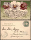 Ansichtskarte  Botanik :: Blumen Stiefmütterchen - Jugendstilkarte 1903 - Other & Unclassified
