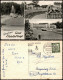 Ansichtskarte Bad Lippspringe 3 Bild - Parkanlagen 1953 - Bad Lippspringe