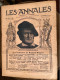 Les Annales 1913 - N° Spécial Wagner & J.H. Fabre + Edouard Detaille - Other & Unclassified