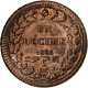 Monaco, Honore V, Decime, 1838, Monaco, Bronze, TB+, Gadoury:MC105 - Charles III.