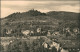 Bad Blankenburg Dorf Panorama Mit Blick Zur Burg Greifenstein DDR Postkarte 1962 - Bad Blankenburg