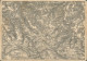 .Sachsen Landkarte Maßstab, Region Bärenburg, Zinnwald, Rehefeld Erzgebirge 1920 - Kipsdorf