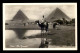 EGYPTE - LENHERT & LANDROCK N°165 - CAIRO - THE PYRAMIDS - CHAMEAUX - Le Caire