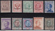 1917-18 PECHINO, N° 8/17 Serie 10 Valori MNH** Certificato Raybaudi - Other & Unclassified