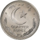 Pakistan, 1/4 Rupee, 1948, Nickel, SUP, KM:5 - Pakistán