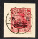 Deutsches Reich, 1919, 105 A, Briefstück - Autres & Non Classés