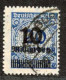 Deutsches Reich, 1923, 335 B P, Gestempelt - Other & Unclassified