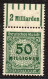Deutsches Reich, 1923, 321 A W B OR, Postfrisch - Sonstige & Ohne Zuordnung