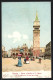 Cartolina Venezia, Piazza E Basilica Di S. Marco, Passanten Auf Dem Markusplatz Vor Der Basilika  - Venezia (Venice)
