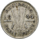 Monnaie, Australie, George VI, Threepence, 1944, TTB, Argent, KM:37 - Threepence