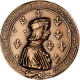 France, Médaille, Anne De Bretagne Et Louis XII, Bronze, FDC - Autres & Non Classés