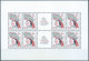 CECOSLOVACCHIA-CZECHOSLOVAKIA,Ceskoslovensko,1977-1978 PRAGUE 78 International Stamp Exhibition-Regional Headdresses - Blocks & Sheetlets