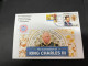 5-5-2024 (4 Z 12B) Coronation Of King Charles III - 6-5-2023 (with King Charles III Stamp) 1st Anniversary - Koniklijke Families