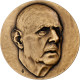 France, Médaille, Charles De Gaulle, Bronze, J. Balme, SPL - Sonstige & Ohne Zuordnung