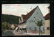 AK Altenau / Harz, Hotel Rathaus Mit Leuten  - Altenau