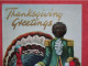 Black Americana Embossed. Thanksgiving.  .  Ref 6400 - Negro Americana