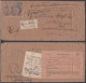 Inde British India 1932 Registered Cover To Lucknow, King George V Stamps, KGV, With Acknowledgement - 1911-35 Roi Georges V