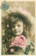 Portrait Fillette Chapeau Fleurs - Bonne Année  Q 2596 - Abbildungen