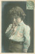 Portrait Fillette - Yeux Bleu Cravate   Q 2597 - Portretten