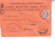 ITALIA  1940 - Lettera Tassata Da Pescara A Popoli E Quindi A Raiano - Corpo Reale Del Genio Civile - Postage Due