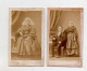 Morlaix. Couple Et Jeune Bretonne Avec Coiffe. 2  CDV J-F Le Coat. - Europe