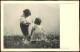 Menschen/Soziales Leben - Kinder Junge Mädchen Im Weißen Klee 1934 - Portretten