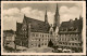 Ansichtskarte Ulm A. D. Donau Rathaus, Marktplatz - Fotokarte 1932 - Ulm
