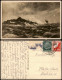 Ansichtskarte  Meer Nordsee Hallig Stimmungsbild 1937  Gel. Flugpost Wyk Föhr - Zonder Classificatie