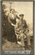 Soldat Auf Bank Frau - Cabinet Porträt 1914 Privatfoto Kabinettfoto - Personen