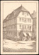 Schmalkalden Lutherhaus Künstlerische Darstellung (Zeichnung) 1948 - Schmalkalden