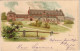 Litho AK Goslar Kaiserpfalz, Rückseite 1898   Gel. Privatpost Magdeburg - Goslar
