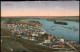 Ansichtskarte Rüdesheim (Rhein) Panorama-Ansicht Mit Rhein-Blick 1910 - Rüdesheim A. Rh.