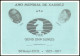 Ansichtskarte  ANO MUNDIAL DE XADREZ KARPOV EUWE Schach Chess - Spiel 1977 - Zeitgenössisch (ab 1950)