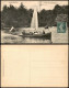 Ansichtskarte Karlsruhe Partie Im Stadtgarten, Bootsausflug Familie 1915 - Karlsruhe