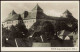 Ansichtskarte Augustusburg Erzgebirge Schloss  1932   Gel Stempel ERDMANNSDORF - Augustusburg