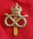 Insigne De Casquette The Staffordshire Yeomanry Régiment Royal De La Reine. - 1914-18