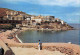 CERBERE . Vue Sur La Ville La Plage Et Les Bateaux De Pêche . - Cerbere