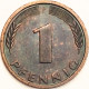 Germany Federal Republic - Pfennig 1992 F, KM# 105 (#4508) - 1 Pfennig