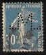 1 04	02	21	N°	192	Perforé	-	M 7	-	SOCIETE DES MINES DE LENS - Used Stamps
