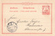 Colonie Allemande Marianen Mariannes Bureau Allemand Carte Entier Postal Allemagne Ganzsache Cachet 1906 Pour Hannover - Mariannes