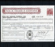 Póliza De TITULACIÓN DE SUSCRIPCIONES—Timbre Clase única, 25 Ptas—Timbrología—Entero Fiscal 1988 - Revenue Stamps