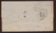 Allemagne Baviere Lettre Brief Cover Letter Cachet 1866 Timbre Y&T N°13 Cote 350€ Speyer Pour Lyon France - Lettres & Documents